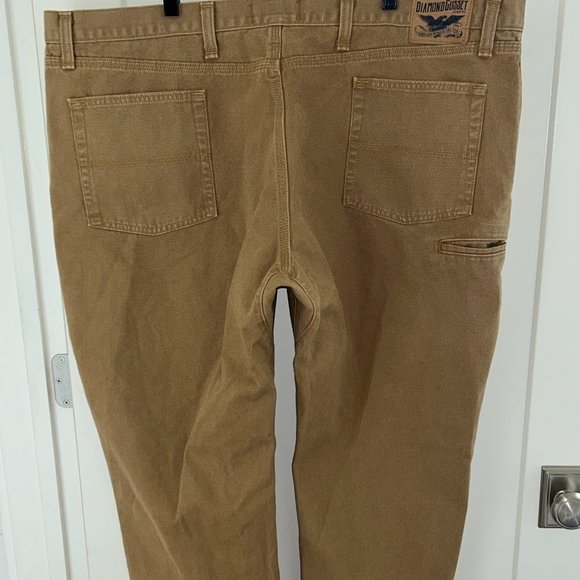 Diamond Gusset Jean Co. canvas jeans sz 48x32 EUC - Picture 5 of 8